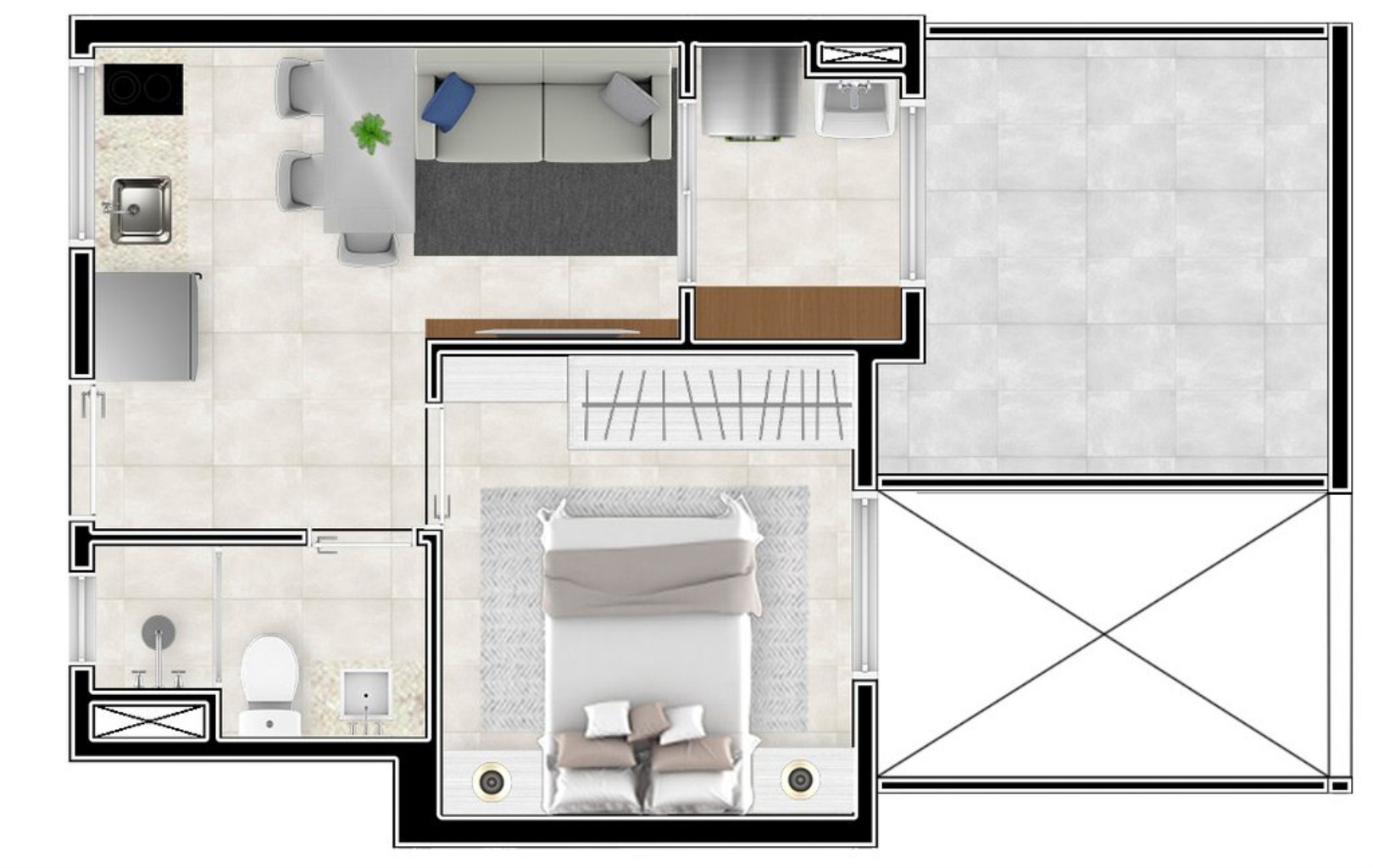 Apartamento, 1 quarto, 25 m² - Foto 31