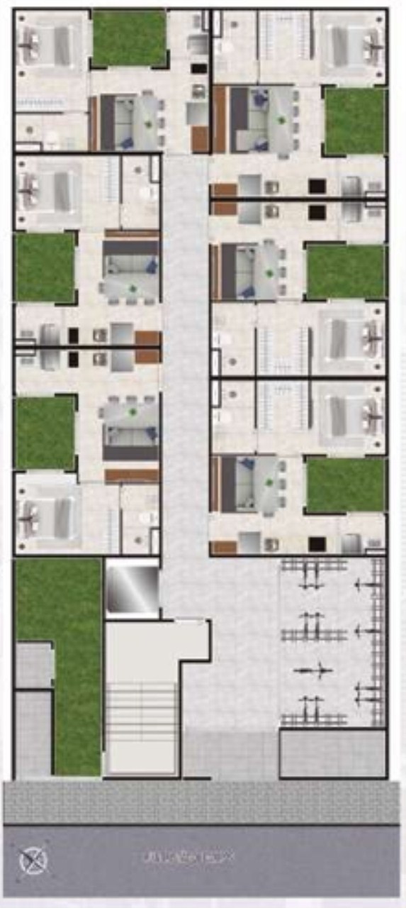 Apartamento, 1 quarto, 25 m² - Foto 15