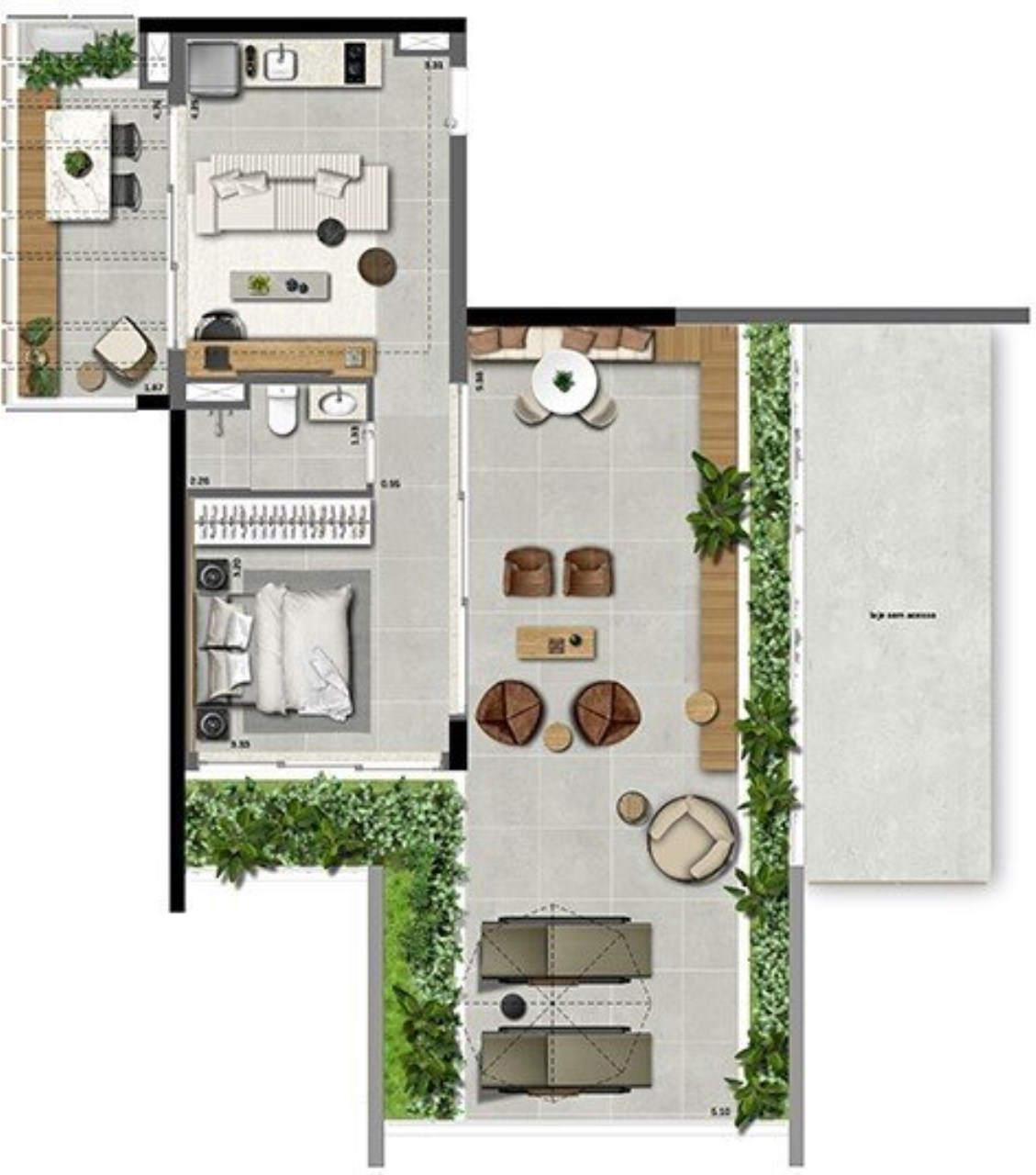 Cobertura, 1 quarto, 97 m² - Foto 28