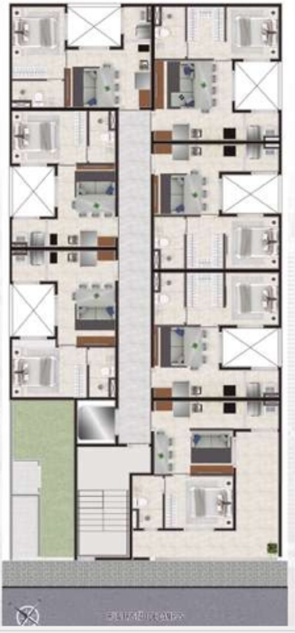 Apartamento, 1 quarto, 25 m² - Foto 11
