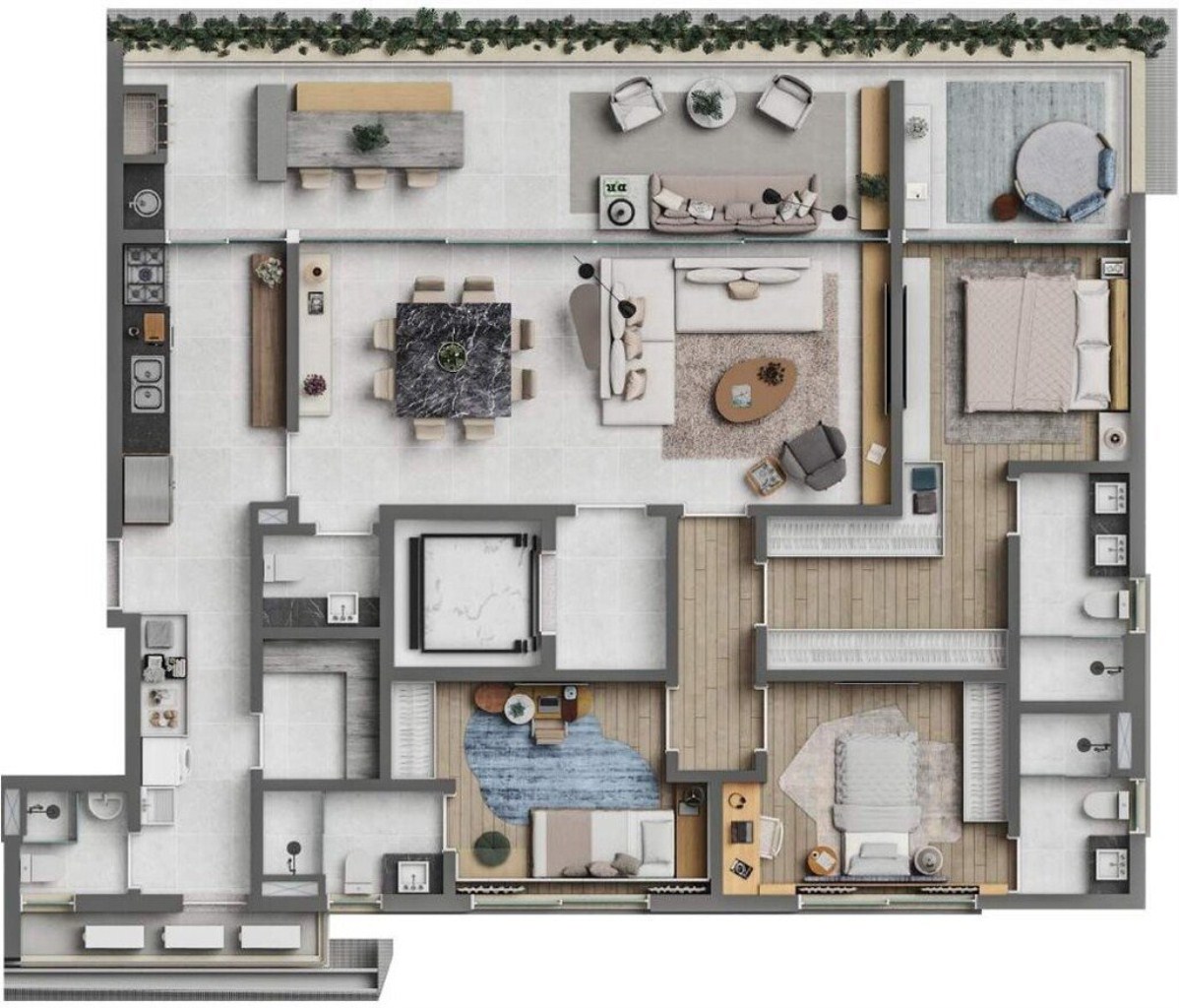 Apartamento, 3 quartos, 308 m² - Foto 12