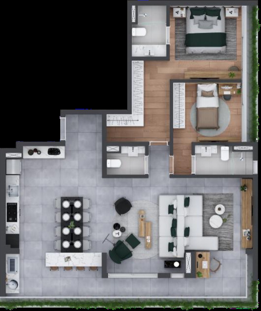 Apartamento, 1 quarto, 39 m² - Foto 21
