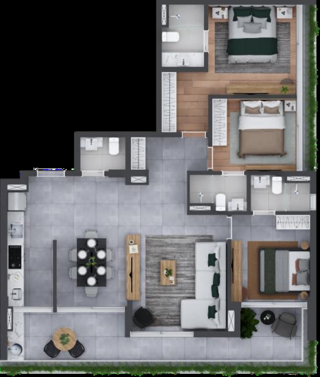Apartamento, 1 quarto, 55 m² - Foto 20
