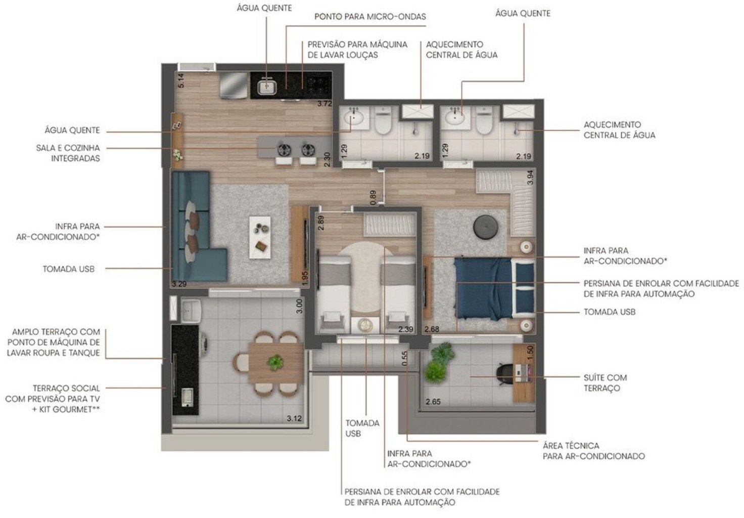 Apartamento à venda com 3 quartos, 92m² - Foto 41