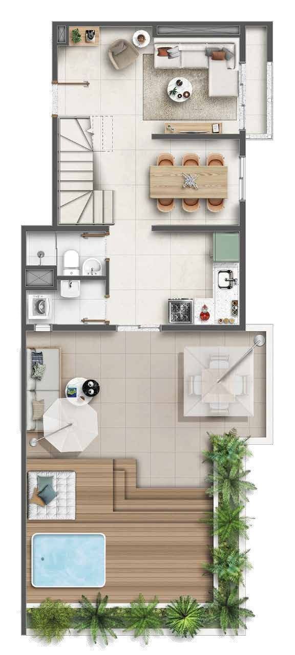 Apartamento à venda com 2 quartos, 60m² - Foto 22