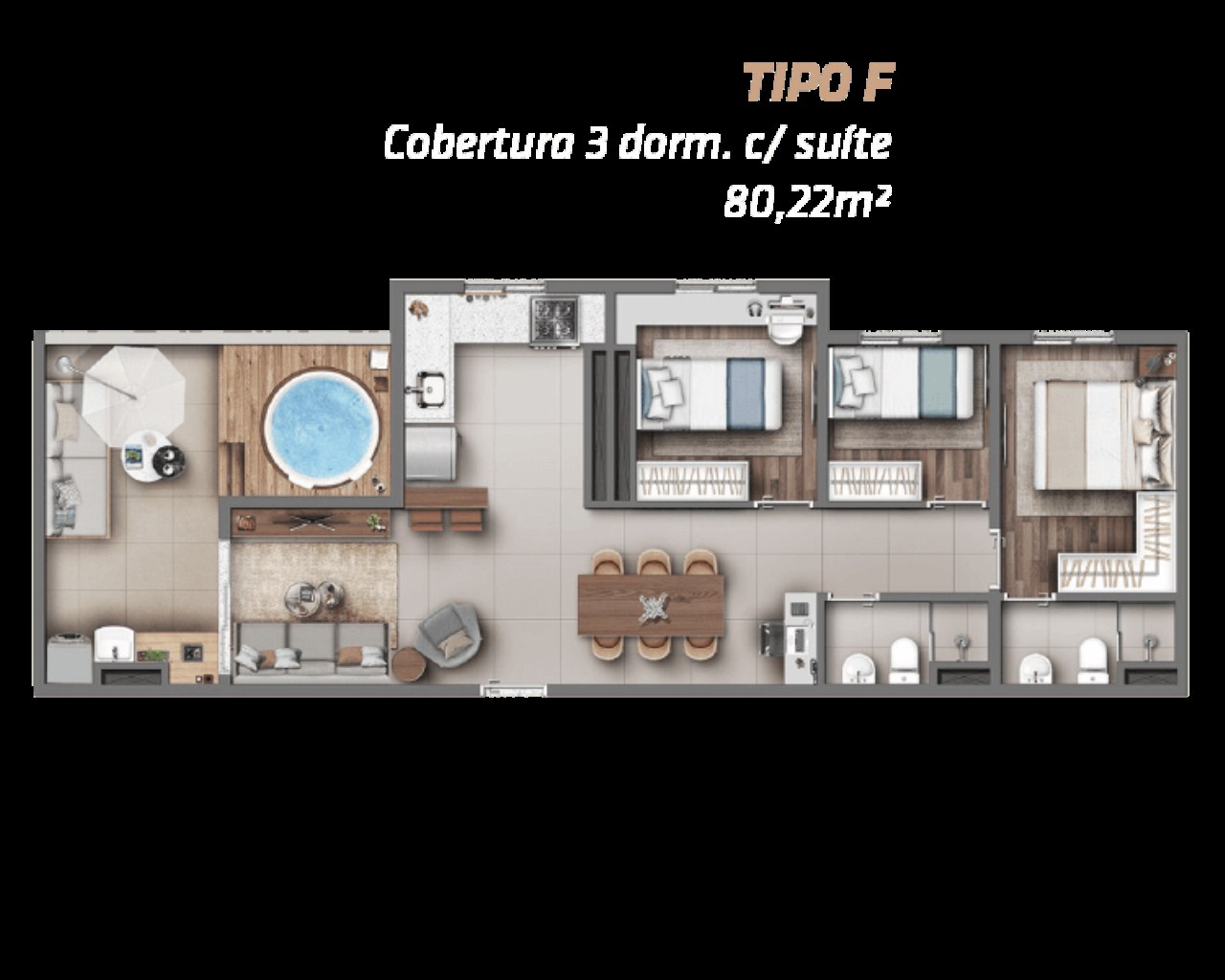 Apartamento à venda com 2 quartos, 40m² - Foto 30