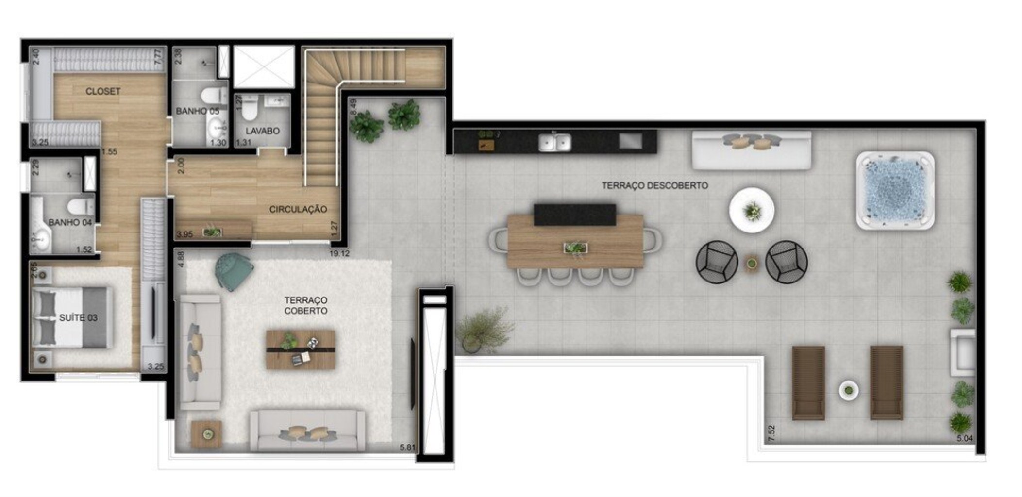 Apartamento à venda com 3 quartos, 110m² - Foto 33