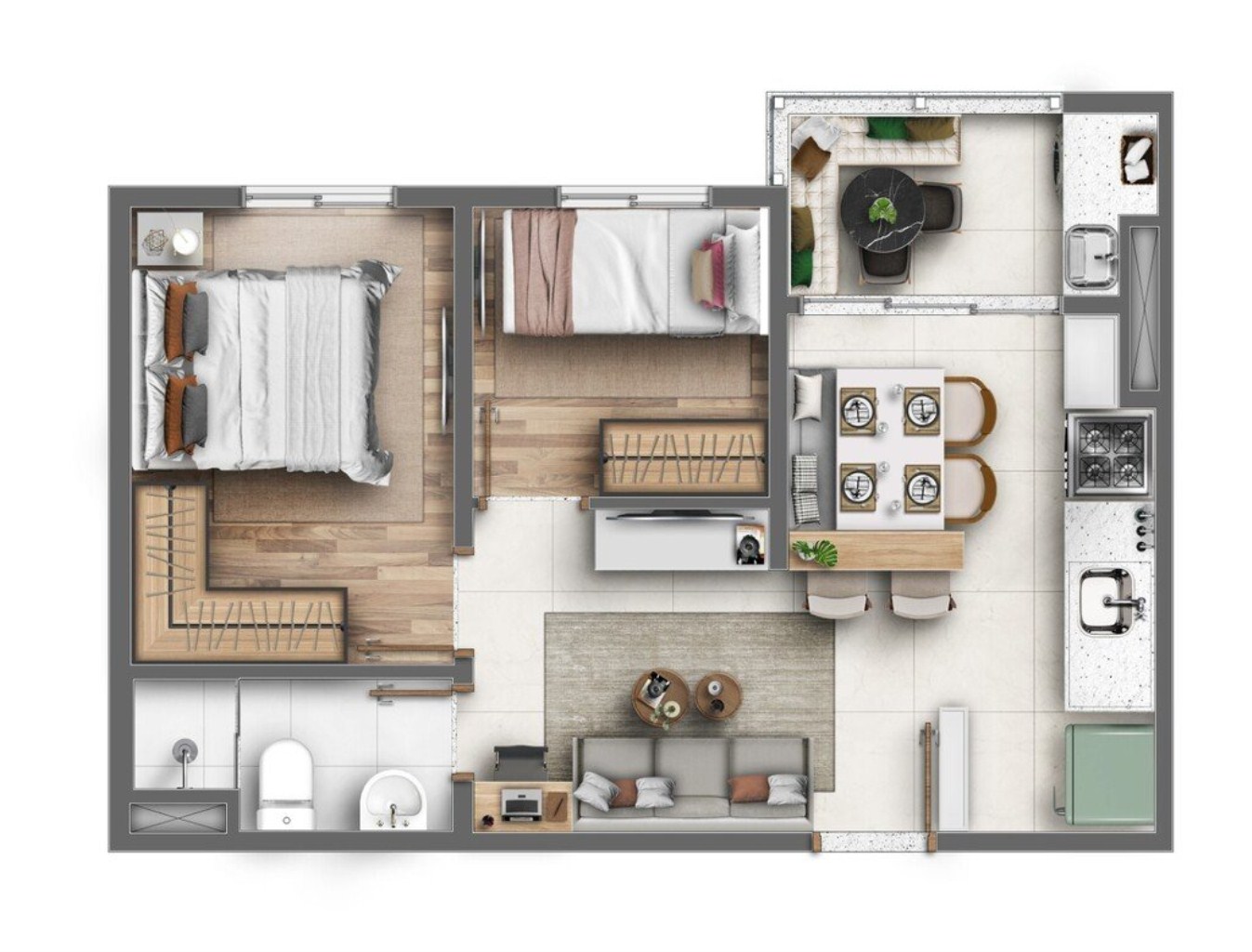 Apartamento à venda com 2 quartos, 78m² - Foto 13