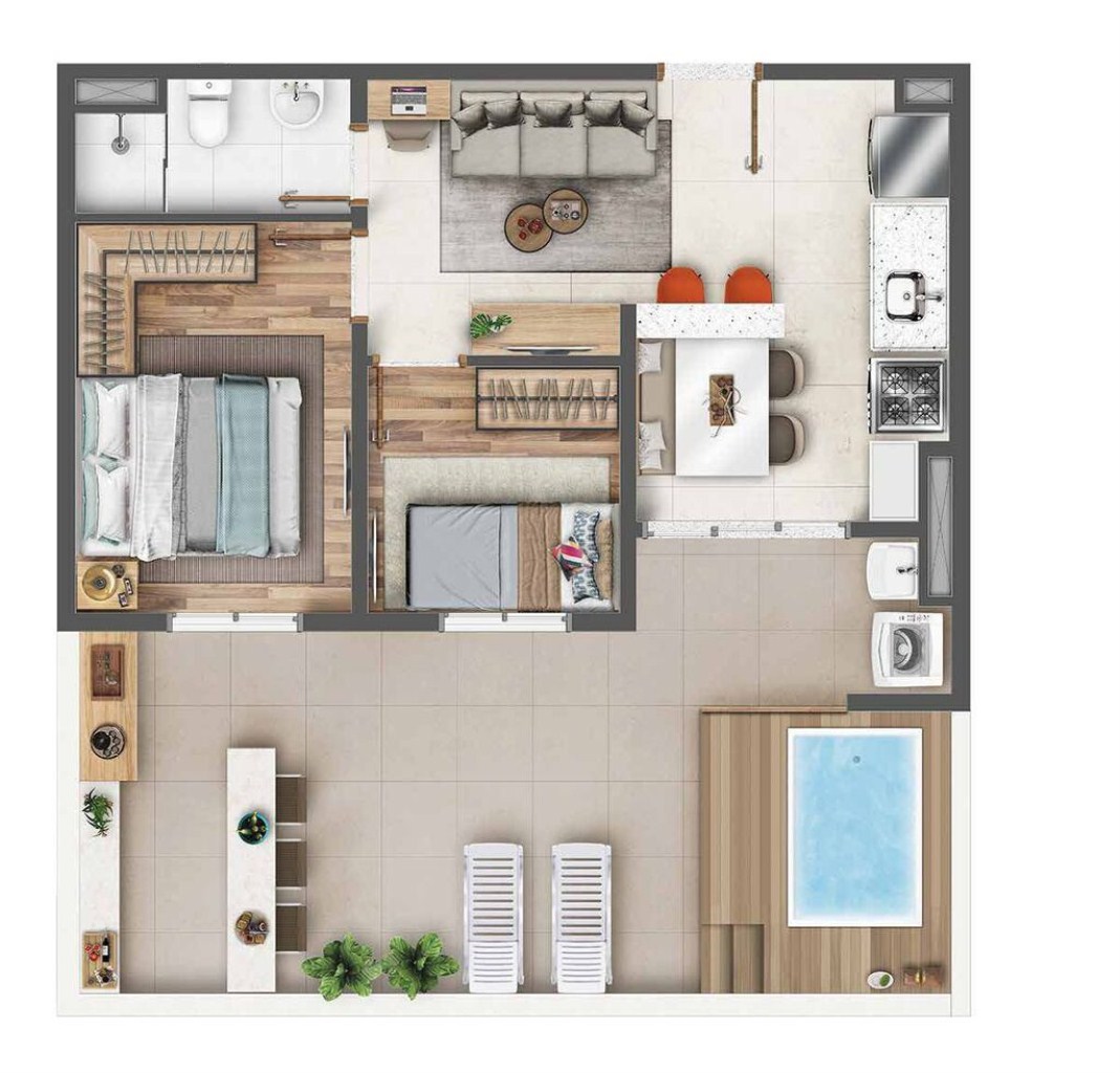 Apartamento à venda com 2 quartos, 78m² - Foto 18