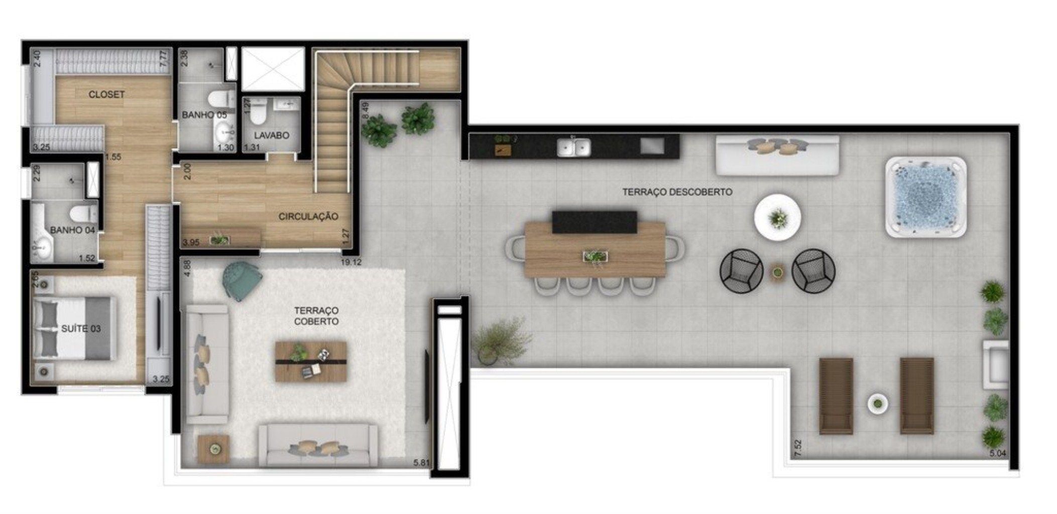 Apartamento, 3 quartos, 89 m² - Foto 33