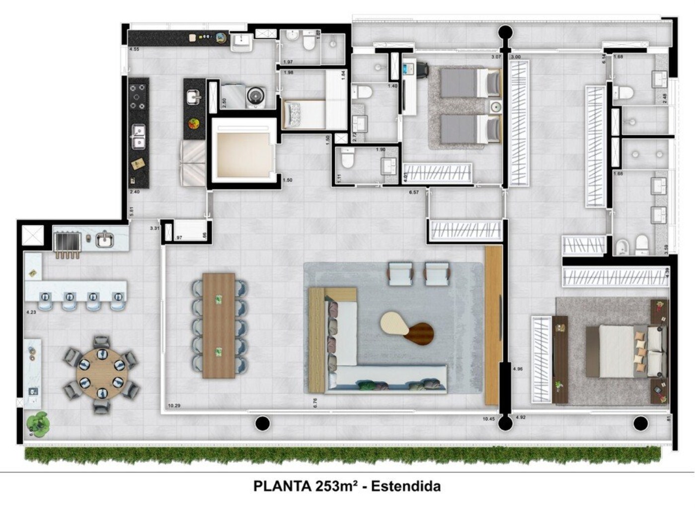 Apartamento à venda com 3 quartos, 252m² - Foto 24