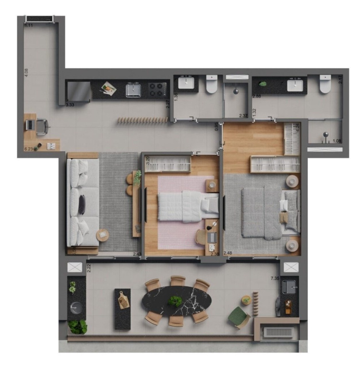 Cobertura à venda com 3 quartos, 201m² - Foto 34