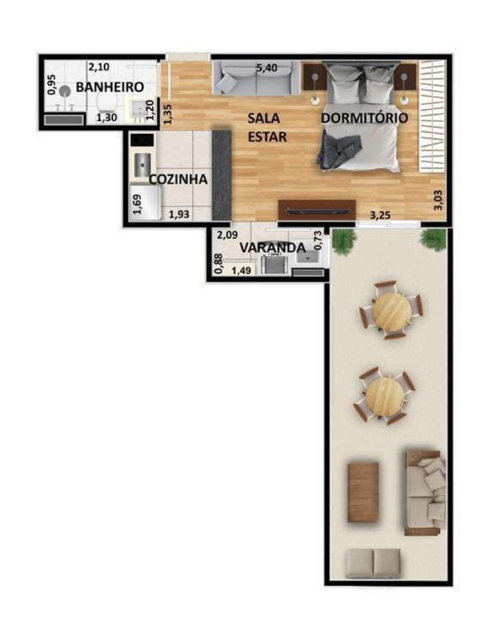 Apartamento à venda com 2 quartos, 61m² - Foto 23