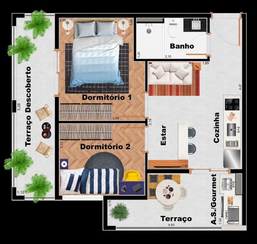 Apartamento à venda com 2 quartos, 41m² - Foto 35