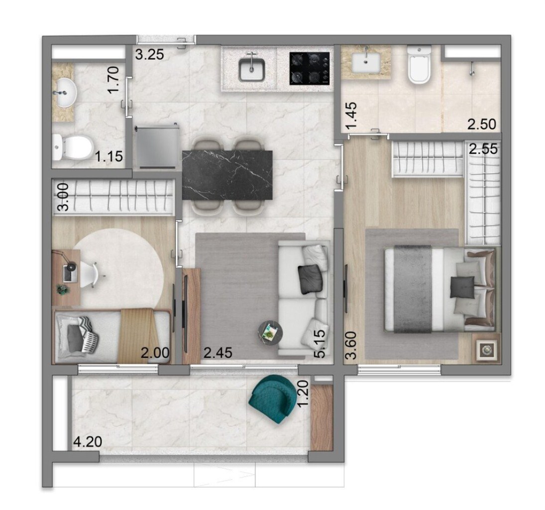 Apartamento à venda com 2 quartos, 82m² - Foto 19