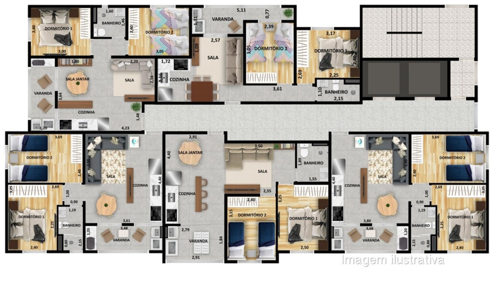 Apartamento à venda com 2 quartos, 115m² - Foto 17