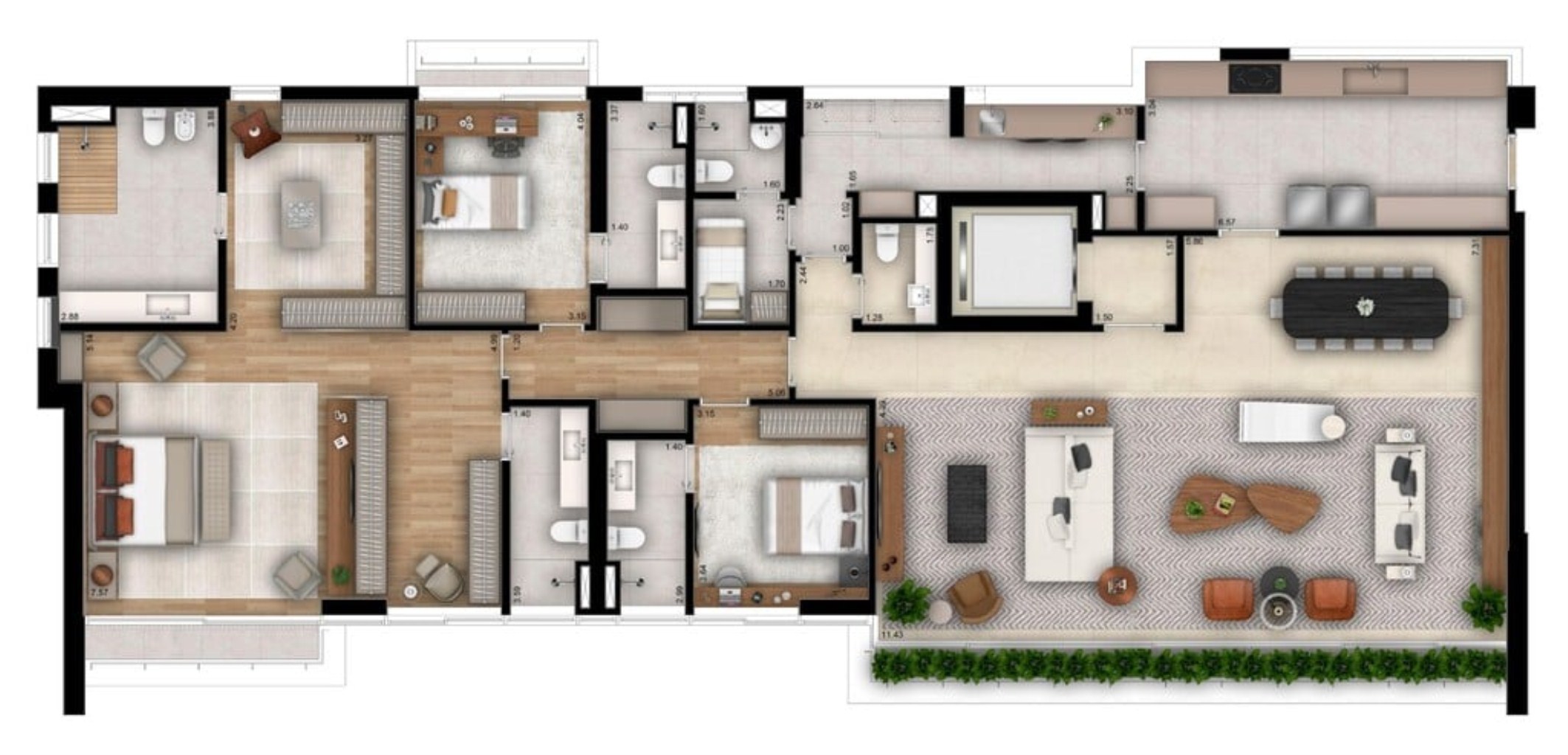 Cobertura à venda com 4 quartos, 542m² - Foto 26