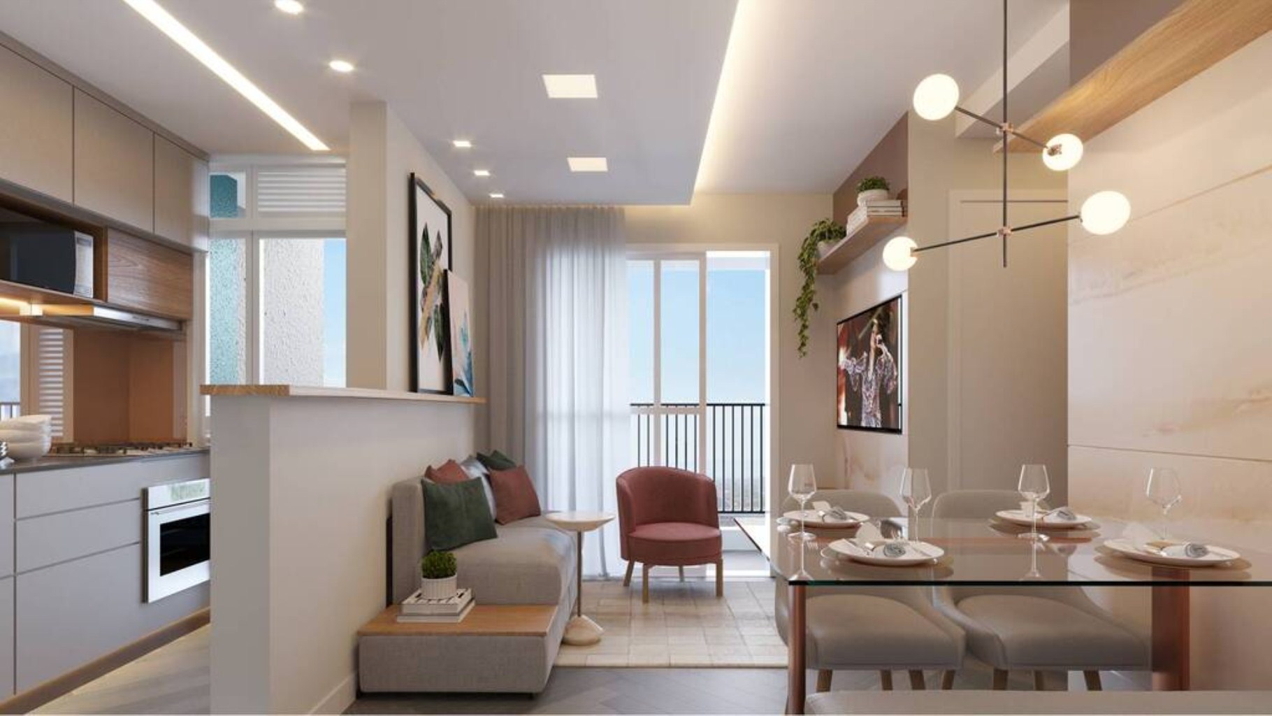 Apartamento, 3 quartos, 70 m² - Foto 4