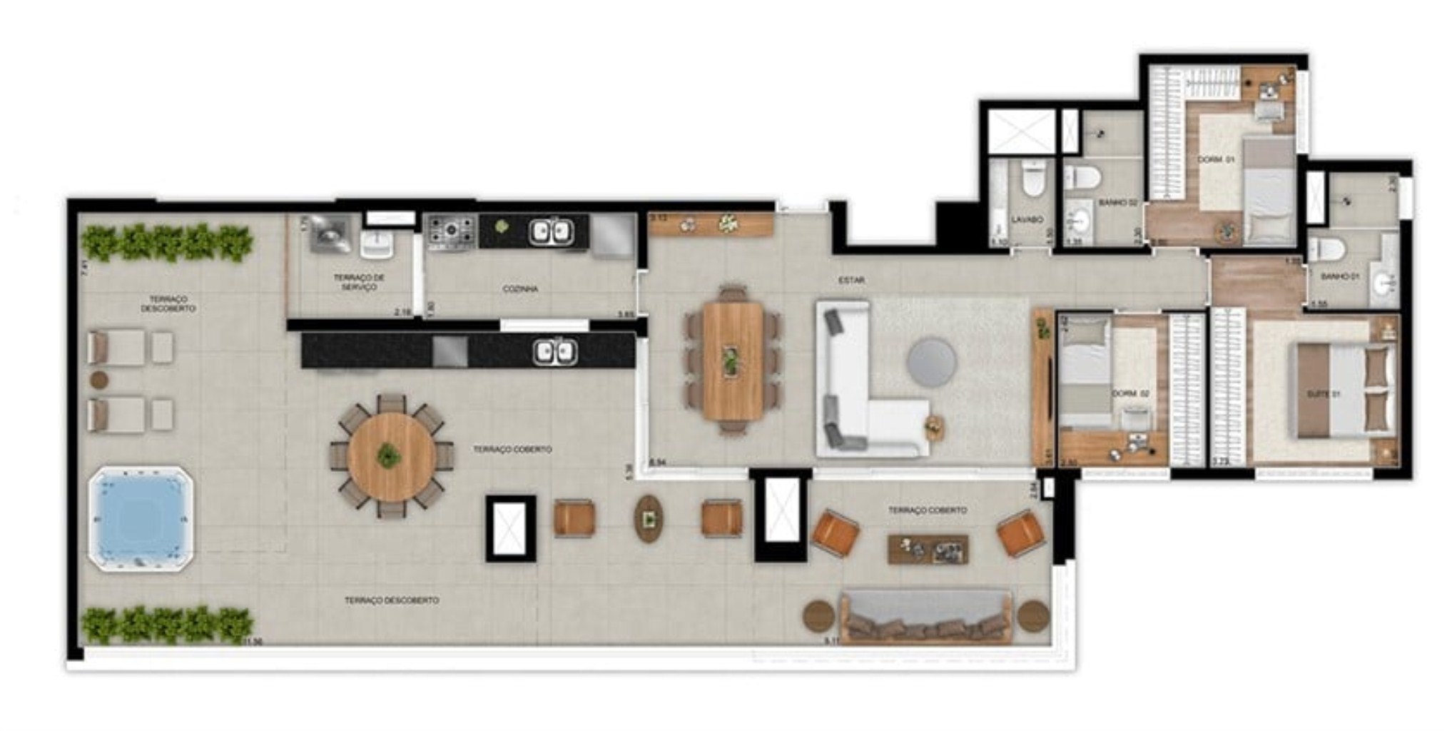 Apartamento, 3 quartos, 95 m² - Foto 31
