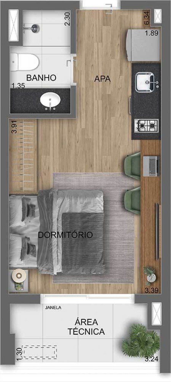 Apartamento à venda com 2 quartos, 79m² - Foto 32