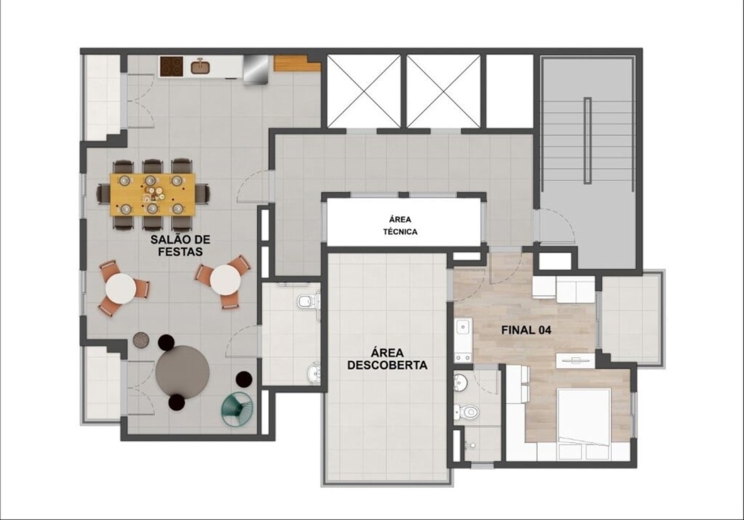 Apartamento à venda com 1 quarto, 20m² - Foto 20