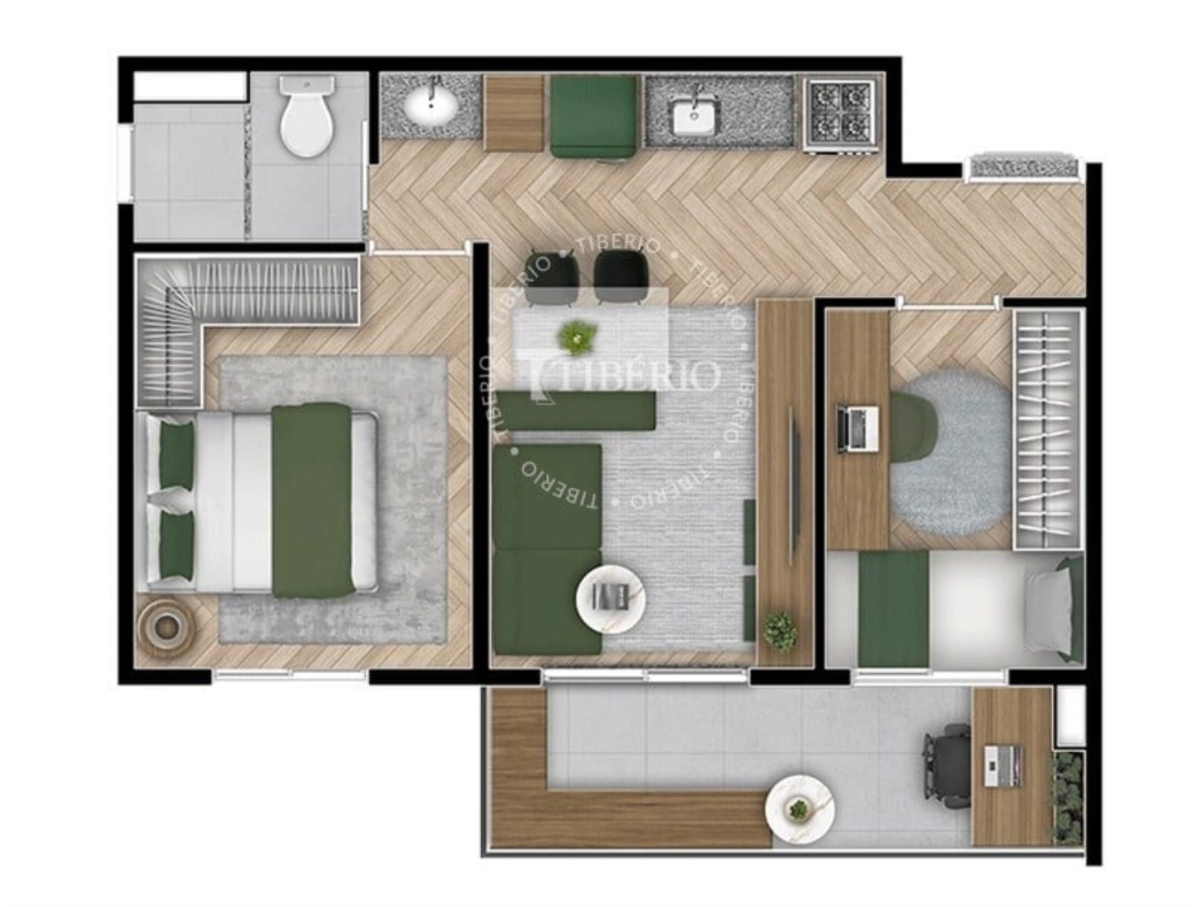 Apartamento à venda com 2 quartos, 39m² - Foto 27