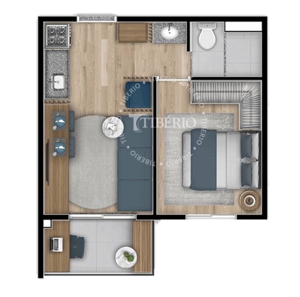 Apartamento à venda com 2 quartos, 42m² - Foto 24