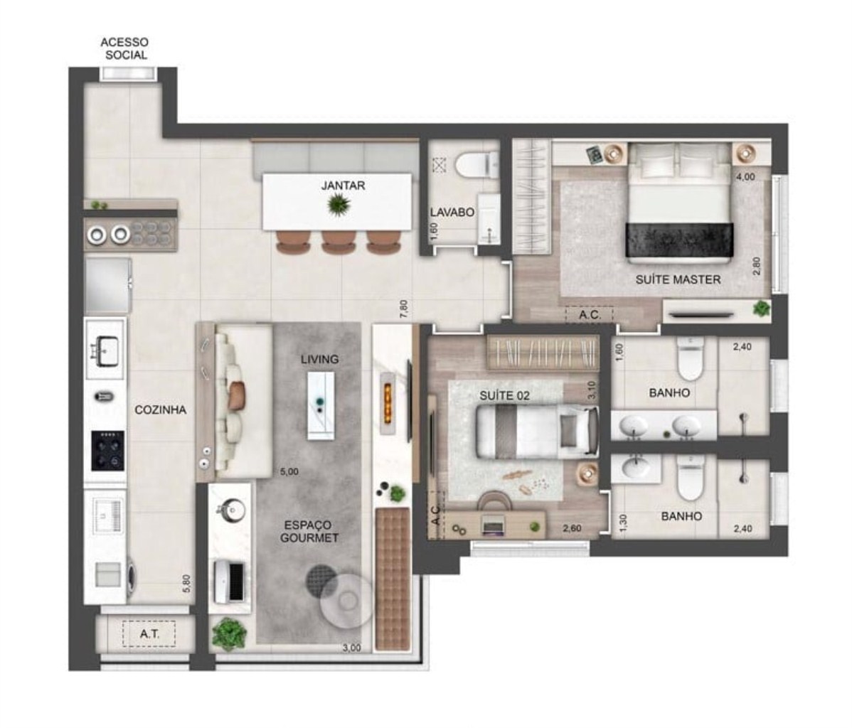 Cobertura, 3 quartos, 352 m² - Foto 13