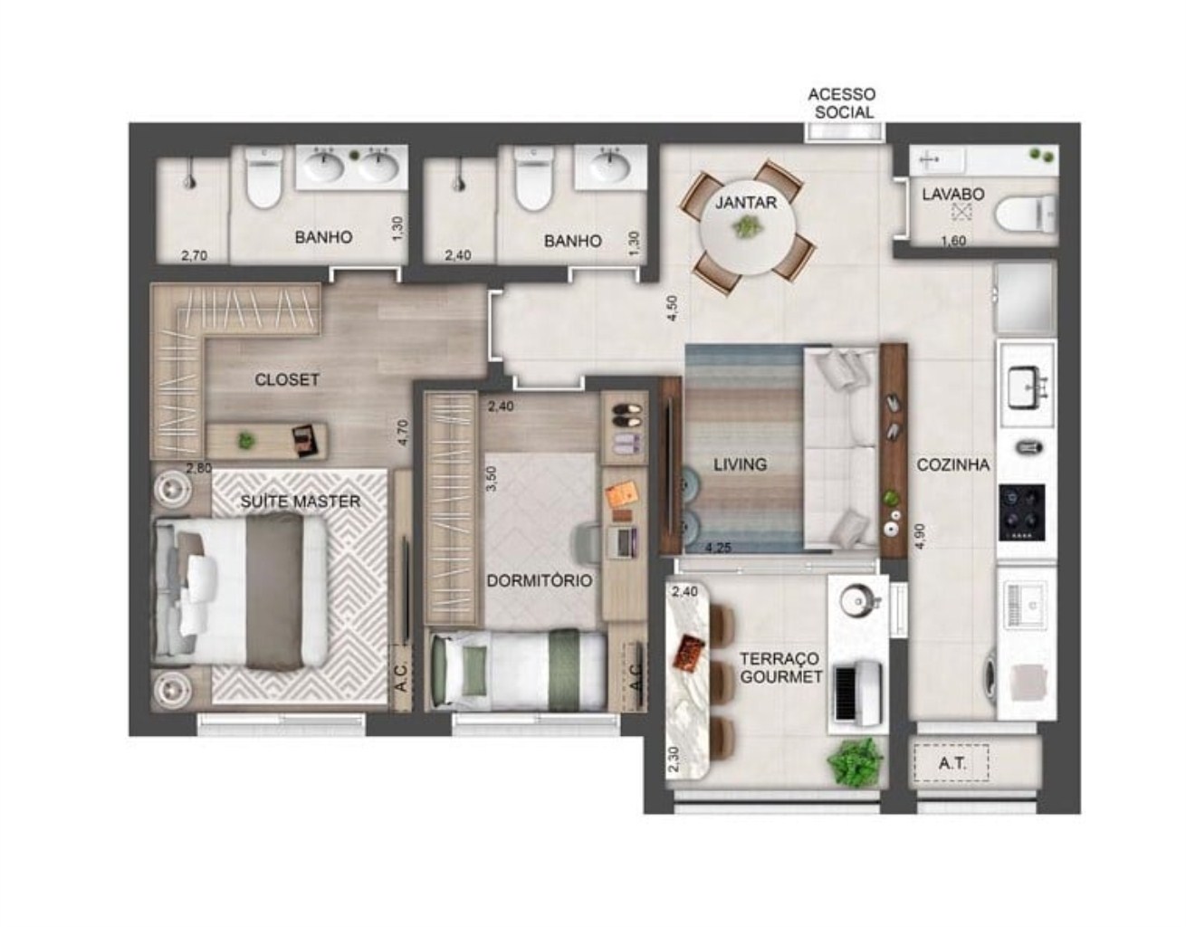 Cobertura, 3 quartos, 352 m² - Foto 10