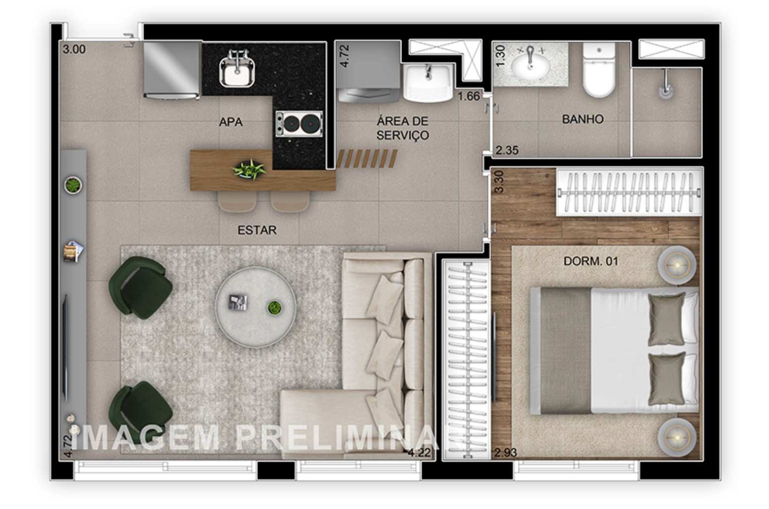 Apartamento à venda com 3 quartos, 102m² - Foto 30