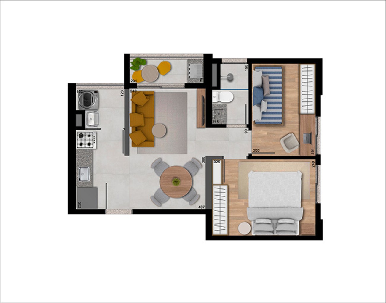 Apartamento, 2 quartos, 39 m² - Foto 16