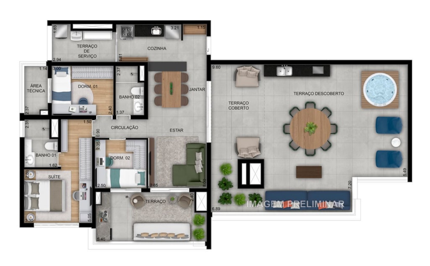 Apartamento, 2 quartos, 69 m² - Foto 36