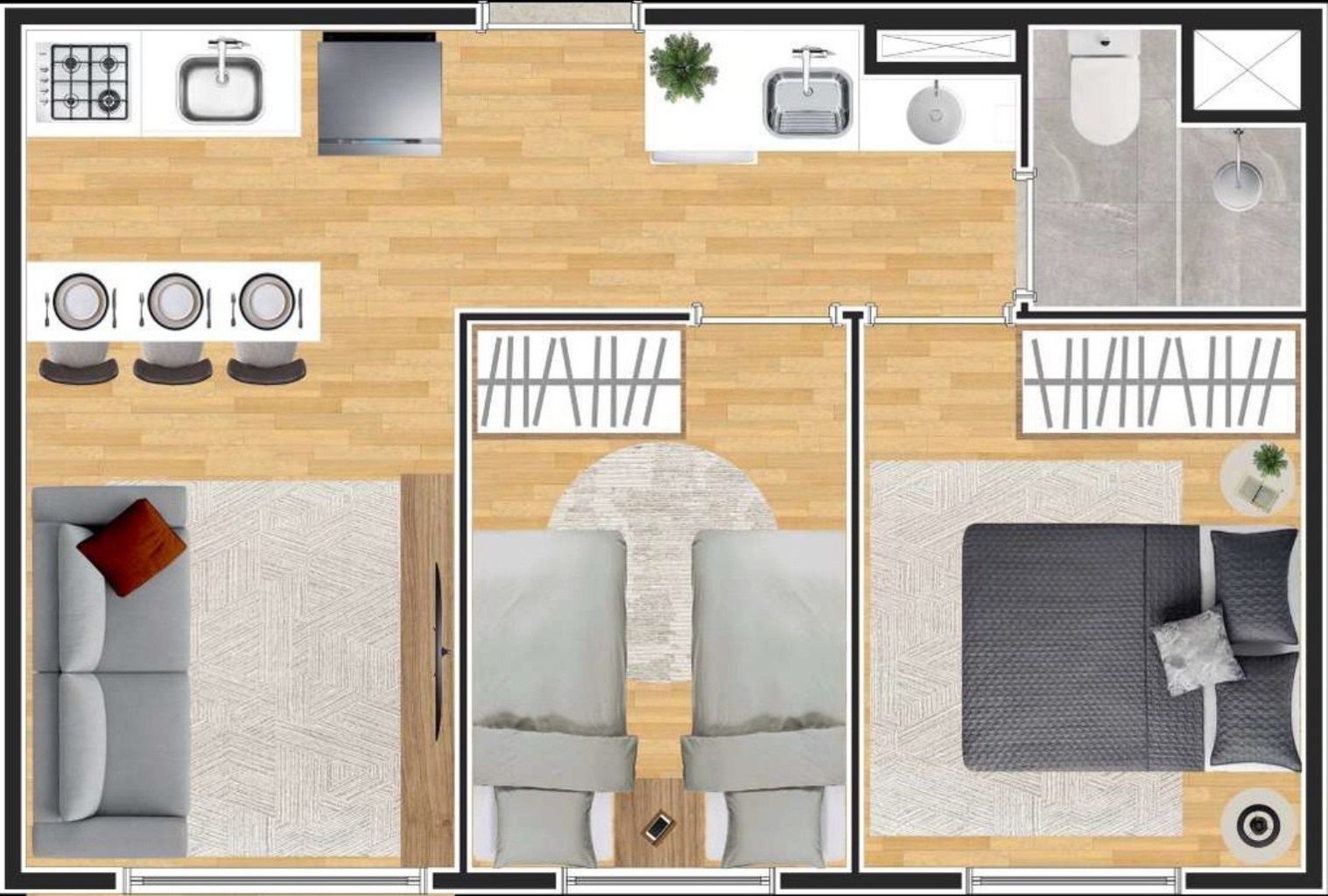 Apartamento à venda com 2 quartos, 39m² - Foto 34