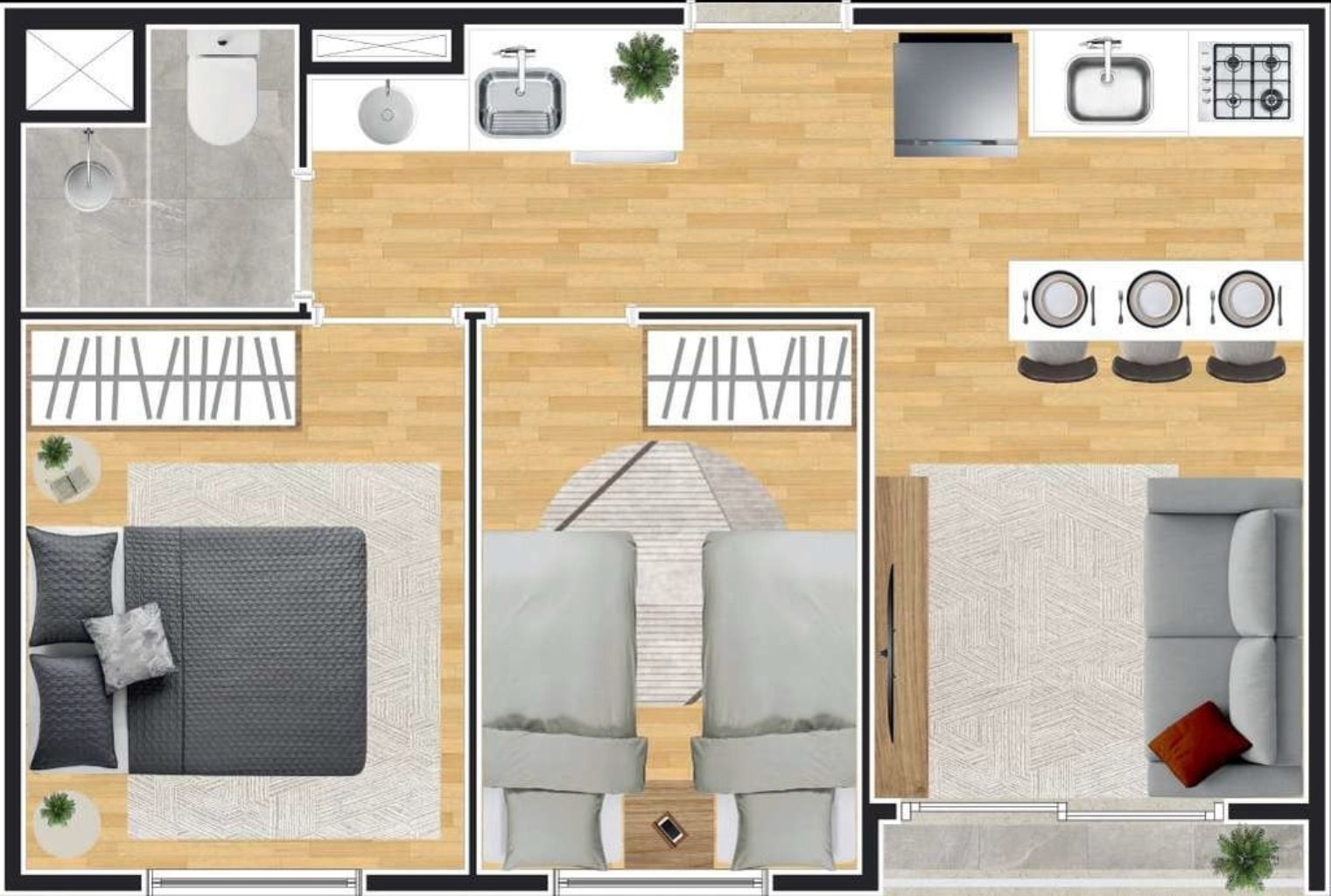 Apartamento à venda com 1 quarto, 27m² - Foto 32