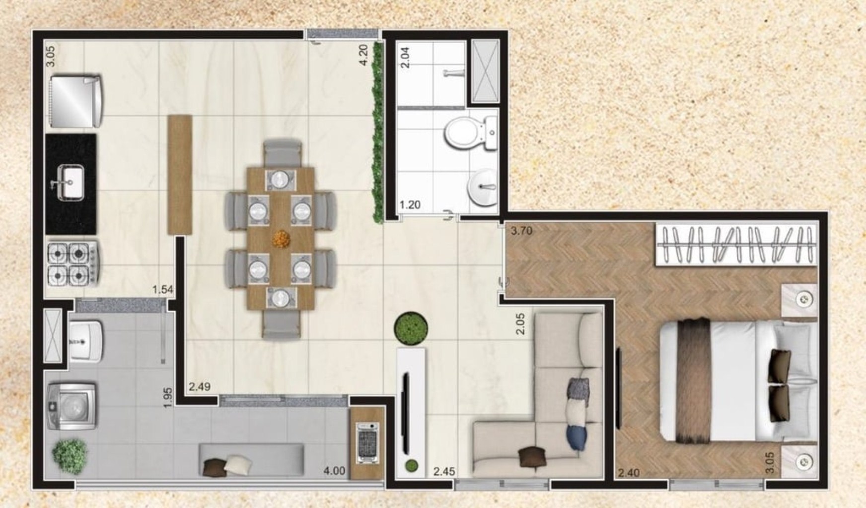 Apartamento à venda com 2 quartos, 49m² - Foto 32