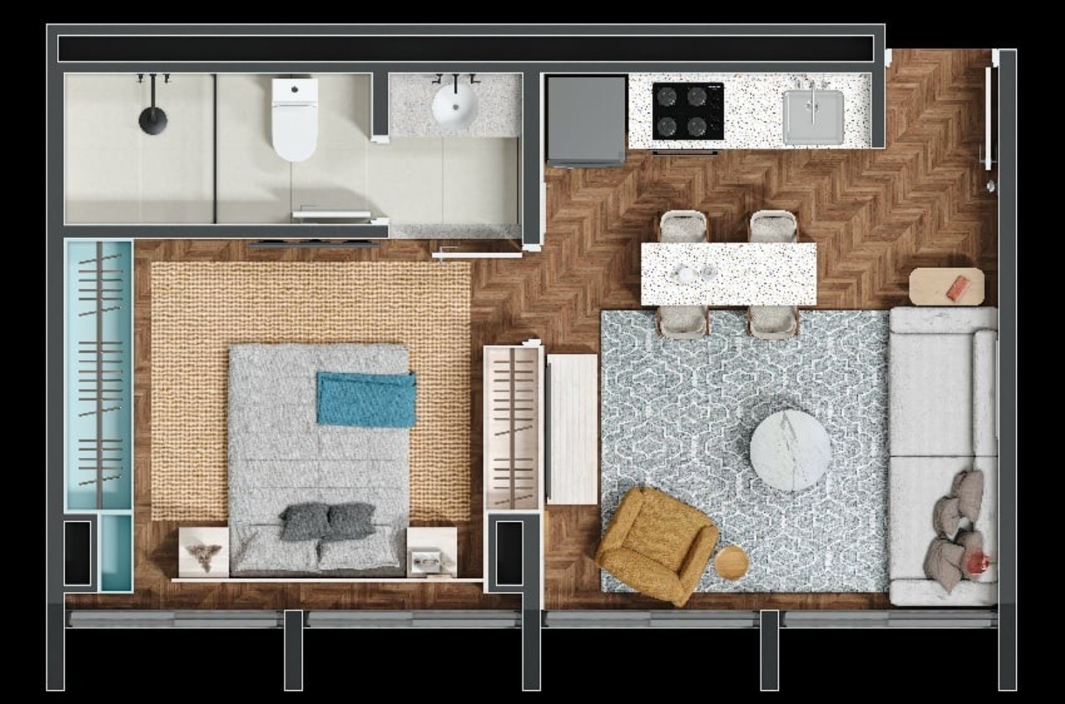 Apartamento, 2 quartos, 112 m² - Foto 24