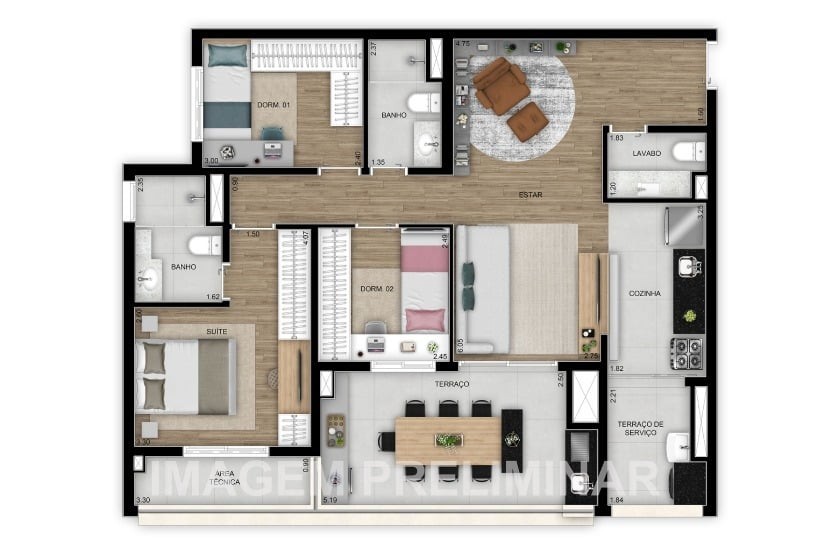 Apartamento à venda com 1 quarto, 26m² - Foto 32