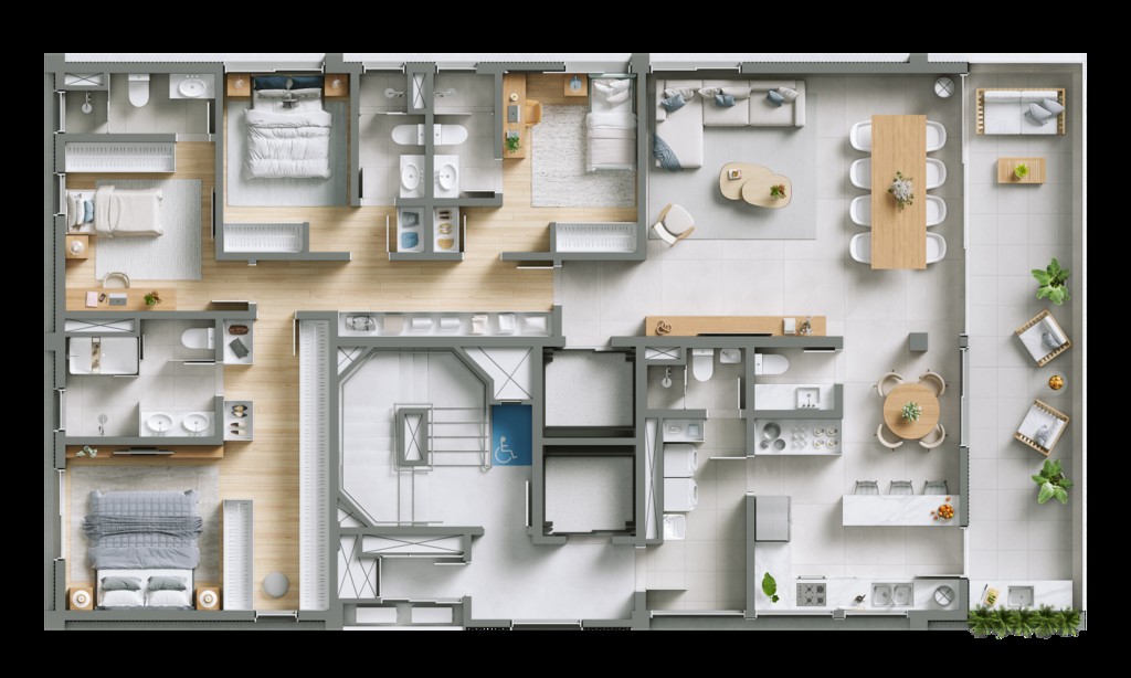 Apartamento, 4 quartos, 217 m² - Foto 20
