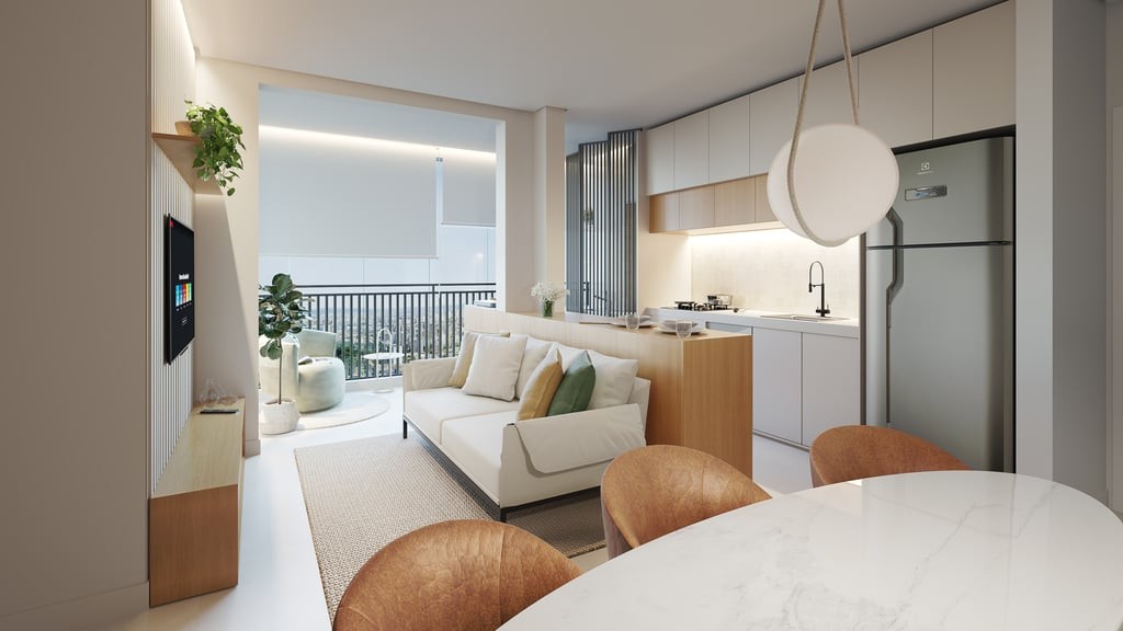 Apartamento, 2 quartos, 56 m² - Foto 3