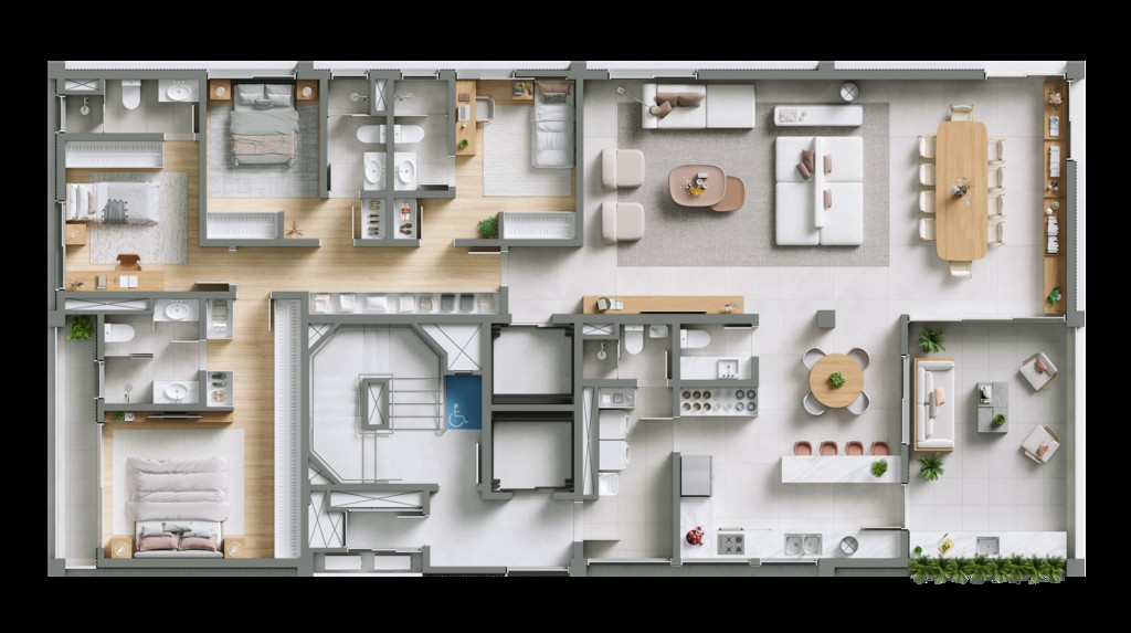 Apartamento, 4 quartos, 217 m² - Foto 26
