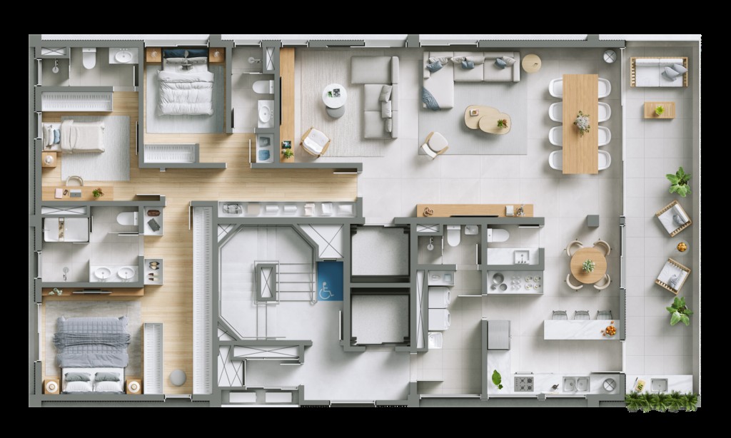 Apartamento, 4 quartos, 217 m² - Foto 21