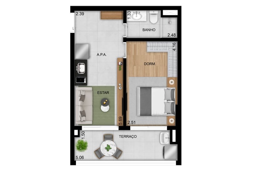 Apartamento à venda com 3 quartos, 96m² - Foto 24