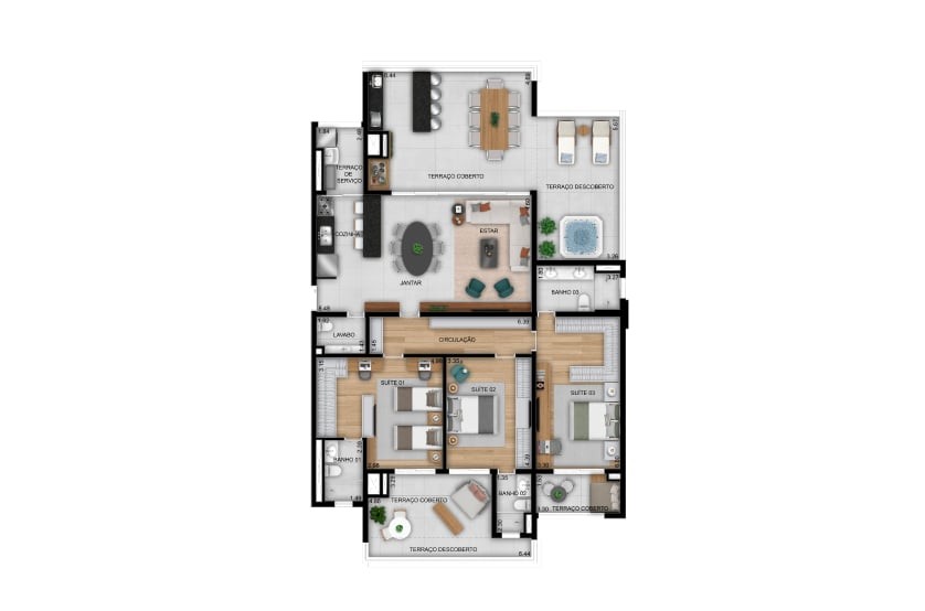 Apartamento à venda com 3 quartos, 96m² - Foto 33