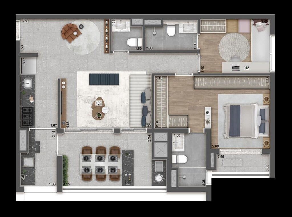 Apartamento, 3 quartos, 85 m² - Foto 22