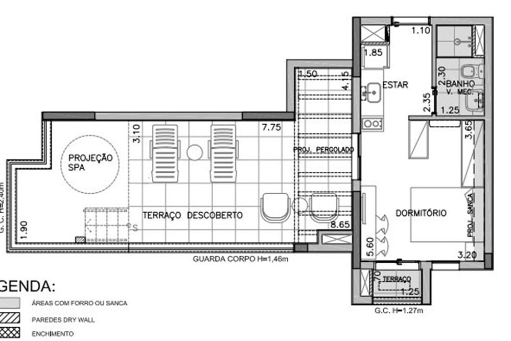 Cobertura à venda com 1 quarto, 56m² - Foto 4