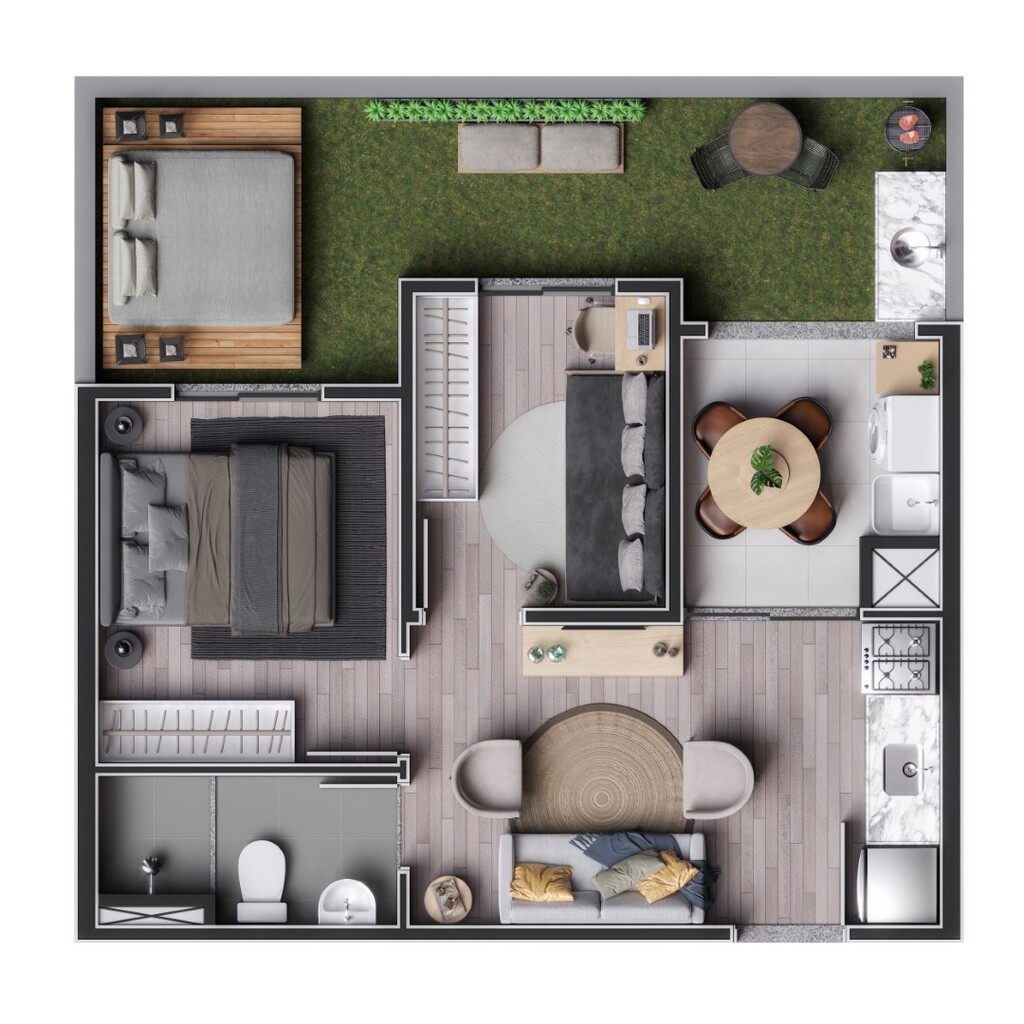 Apartamento, 1 quarto, 24 m² - Foto 30