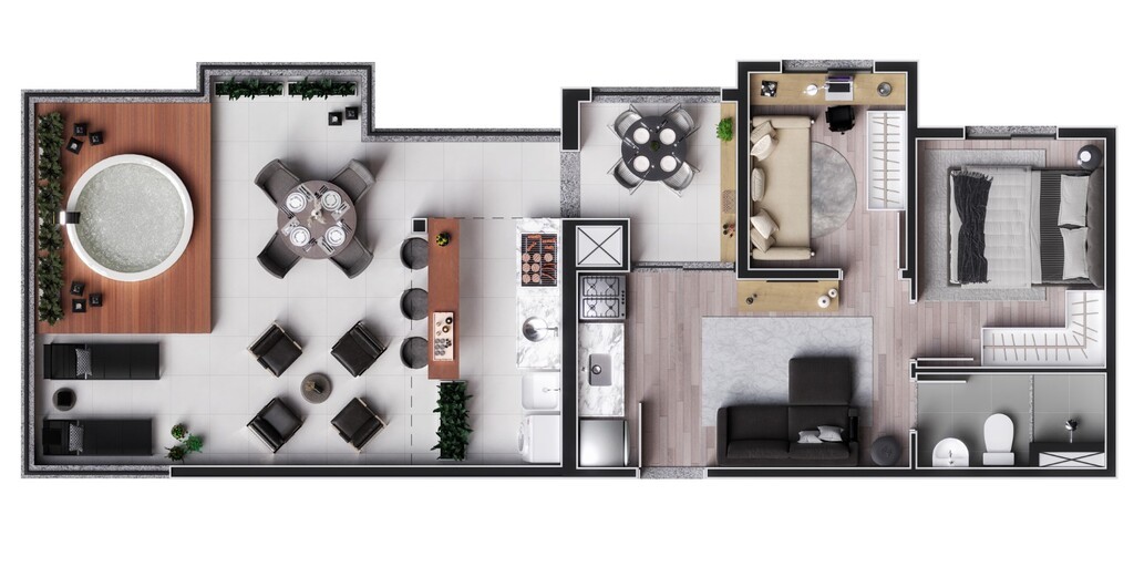 Apartamento, 1 quarto, 24 m² - Foto 34