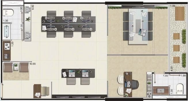 Sala-Conjunto, 252 m² - Foto 10