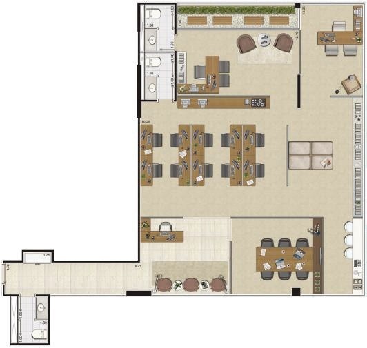 Sala-Conjunto, 252 m² - Foto 11