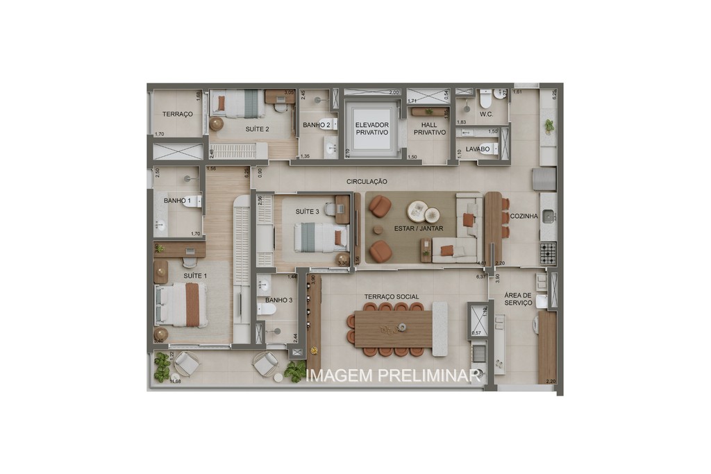 Apartamento, 2 quartos, 84 m² - Foto 29